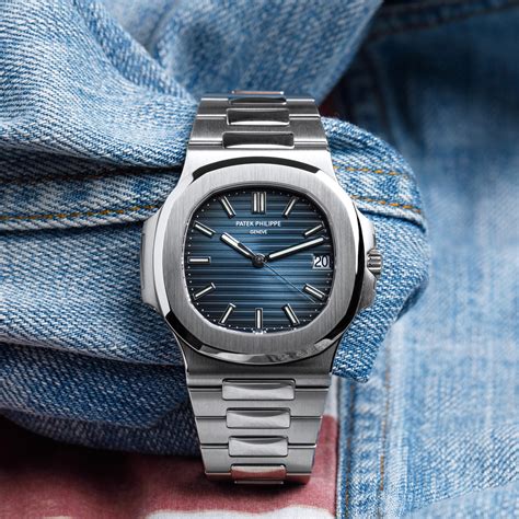 patek philippe nautilus blue rubber|Patek Philippe Nautilus original price.